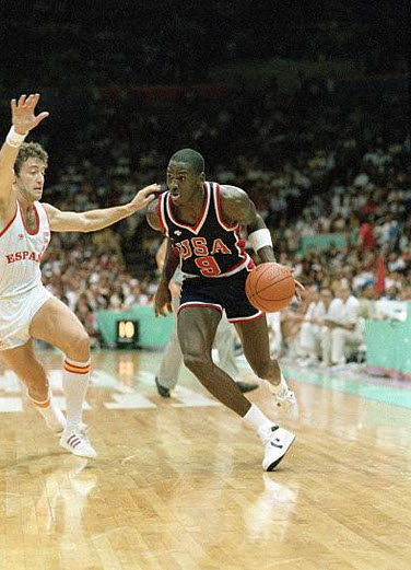 84 Olympics vs. Spain on 8/4/1984 from Peter Miller/SI