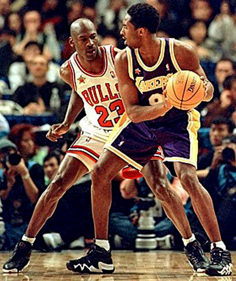 1998 NBA All Star Game on 2/8/1998 from AP Photo/Mark Lennihan