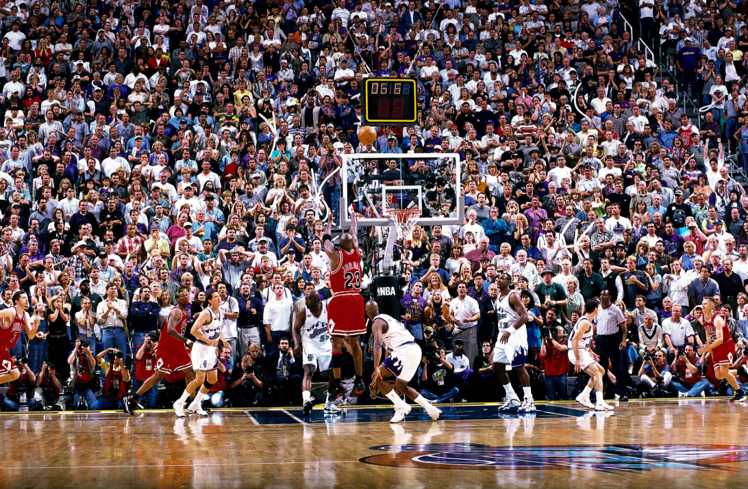 NBA Finals at Jazz on 6/14/1998 from Fernando Medina/Getty