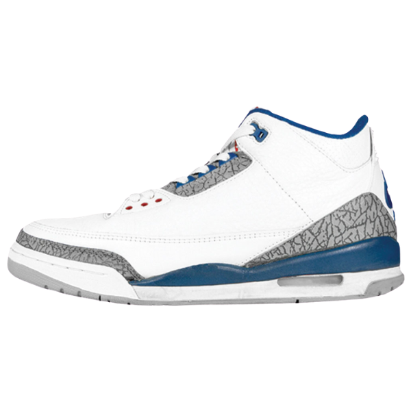 AIR JORDAN III - WHITE/CEMENT GREY-TRUE BLUE from Sole Collector